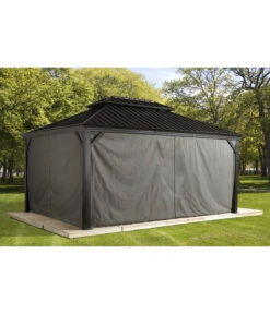 Sojag Vorhang-Set Messina -Günstig Gartenbedarf 6752810 WE MO 002 VorhangSetMessina