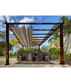 Paragon Outdoor Pavillon Florenz, Ca. B505/H236/T350 Cm -Günstig Gartenbedarf 6752927 WE MO 001 PergolaFlorenz11x16