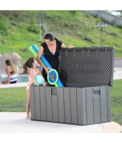 Lifetime Kissenbox Harmony, 570 L -Günstig Gartenbedarf 6752950 WE MO 006 Kissenbox570LDunkelgrau