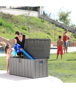 Lifetime Kissenbox Harmony, 570 L -Günstig Gartenbedarf 6752950 WE MO 007 Kissenbox570LDunkelgrau