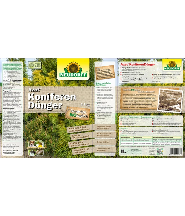Neudorff® Azet® Koniferendünger, 2,5 Kg 4 Neudorff® Azet® Koniferendünger, 2,5 Kg - Image 2