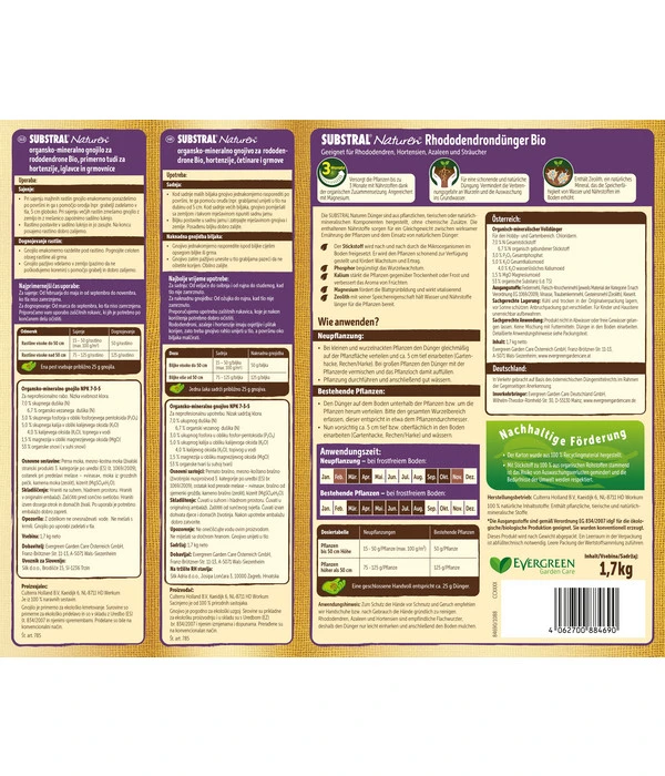 Substral® Naturen® Rhododendrondünger, 1,7 Kg 4 Substral® Naturen® Rhododendrondünger, 1,7 Kg - Image 2