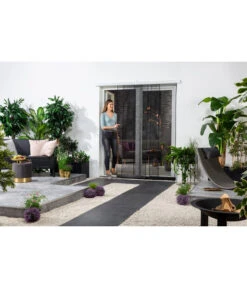 Hecht Schiebe-Lamellenvorhang Vario, Ca. B240/H240 Cm -Günstig Gartenbedarf 6771810 WE MO 002 HechtSchiebeLamellenvorhang