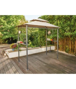 Siena Garden Pavillon BBQ, Ca. B90/H248/T127 Cm -Günstig Gartenbedarf 6776280 WE MO 001 PAVILLON BBQ RECHTECKIG