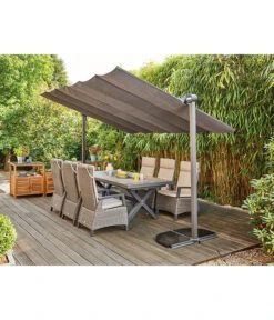 Siena Garden Sonnensegel Enna, Rechteckig, Ca. B350/H220/T250 Cm -Günstig Gartenbedarf 6776389 WE MO 003 SONNENSEGEL ENNA 350X250