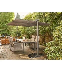 Siena Garden Sonnensegel Enna, Rechteckig, Ca. B350/H220/T250 Cm -Günstig Gartenbedarf 6776389 WE MO 004 SONNENSEGEL ENNA 350X250