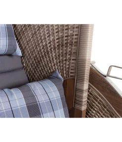 DeVries Strandkorb Greenline 175 -Günstig Gartenbedarf 6776900 WE DE 007 PureGreen