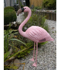 Ubbink Kunststoff-Flamingo, Ca. B58/H91,5/T24 Cm -Günstig Gartenbedarf 6790430 WE DE 001 KunststofffigurFlamingo