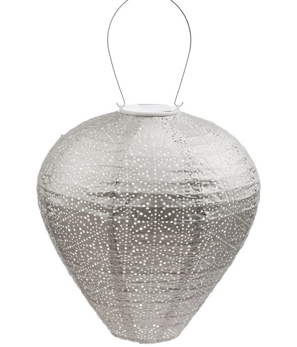 Lumiz Solar-Lampion Balloon Shashiko, Ca. Ø30/H30 Cm 3 Lumiz Solar-Lampion Balloon Shashiko, Ca. Ø30/H30 Cm