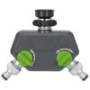 Dehner Zweifach-Verteiler -Günstig Gartenbedarf 6829808 WE FS 001 DehnerZweifachverteiler