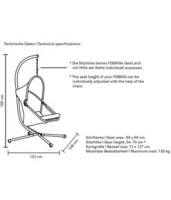 Siena Garden Hängesessel Yobaya -Günstig Gartenbedarf 6860621 6860639 WE DE 001 HaengesesselYobaya