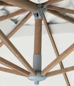 Dehner Ampelschirm Zypern, Holzoptik, Quadratisch, Ca. B300/T300 Cm -Günstig Gartenbedarf 6865422 WE DE 006 AmpelschirmZypernHellbraun