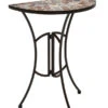 Dehner Mosaiktisch Grazia Halbrund, Ca. B60/H72,5/T31,5 Cm -Günstig Gartenbedarf 6875132 WE FS 001 TischGrazia
