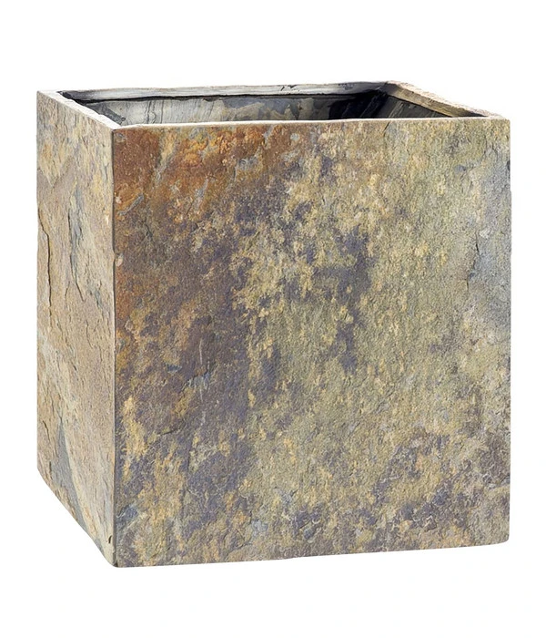 Climaqua Schiefer-Topf Cubi, Quadratisch 3 Climaqua Schiefer-Topf Cubi, Quadratisch
