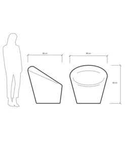 Farmet Kunststoff-Gartensessel Happy -Günstig Gartenbedarf 6884456 WE DE 001 Sesselhappyelfenbein