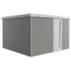 Biohort Gerätehaus Neo 4D, Quarzgrau/silber -Günstig Gartenbedarf 6886006 WE FS 001 BiohortGeraetehausNeo4D