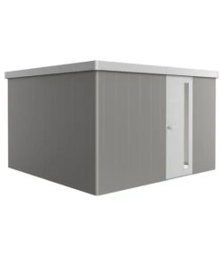 Biohort Gerätehaus Neo 4D, Quarzgrau/silber