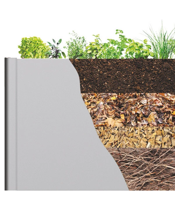 Biohort Metall HochBeet 1,5x0,5, Ca. B152/H77/T53 Cm 7 Biohort Metall HochBeet 1,5x0,5, Ca. B152/H77/T53 Cm - Image 5