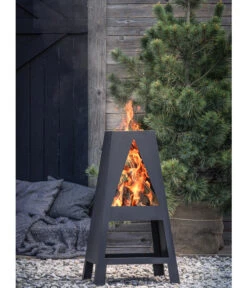 Dehner Feuerschale Porto Cristo, Ca. B50/H90/T50 Cm -Günstig Gartenbedarf 6892392 WE MO 001 FeuerschalePortoCristo
