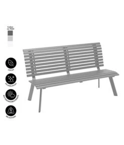 Dehner Bank London, 3-Sitzer 10 Dehner Bank London, 3-Sitzer -Günstig Gartenbedarf 6893762 WE IG 001 BankLondon