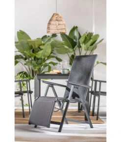 Dehner Relaxsessel Cleveland, Dunkelgrau -Günstig Gartenbedarf 6894158 WE MO 001 RelaxsesselClevelandGrau