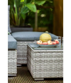 Dehner Balkonset Como, 4-teilig -Günstig Gartenbedarf 6894166 WE DE 002 BalkonsetComo