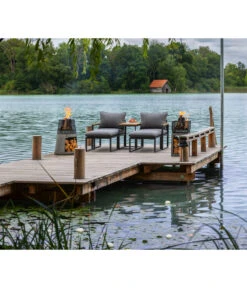 Dehner Balkonset Padua, 5-teilig -Günstig Gartenbedarf 6894174 WE MO 001 BalkongruppePadua