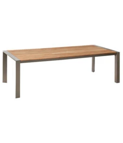Dehner Holz-Ausziehtisch Cleveland, Ca. B160-240/H76/T101 Cm -Günstig Gartenbedarf 6895387 WE FS 002 AusziehtischClevelandGrauNEU