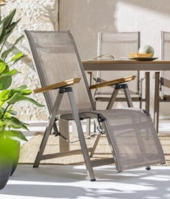 Dehner Relaxsessel Cleveland, Hellbraun -Günstig Gartenbedarf 6895387 WE MO 001 RelaxsesselCleveland