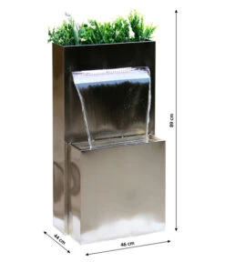 Dehner Edelstahl-Gartenbrunnen Dallas, Ca. H89 Cm 10 Dehner Edelstahl-Gartenbrunnen Dallas, Ca. H89 Cm -Günstig Gartenbedarf 6895437 WE DE 001 DehnerEdelstahlGartenbrunnenGentel