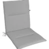 KETTtex Niederlehnerpolster Lindos Hellgrau, Ca. B100/H4/T50 Cm -Günstig Gartenbedarf 6907158 WE FS 001 KETTtexNiederlehnerpolsterLindosHellgrau