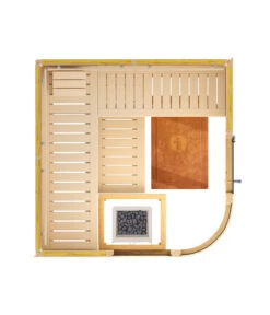 Weka Sauna Sara Mit Glastür Und Fenster, Inkl. Ofen -Günstig Gartenbedarf 6914329 WE DE 001 WekaSaunaSaramitGlastuerundFenster