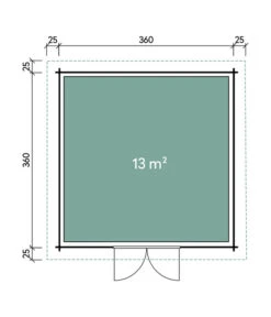 Wolff Finnhaus Gartenhaus Malmö 44-B 7 Wolff Finnhaus Gartenhaus Malmö 44-B -Günstig Gartenbedarf 6930390 WE DE 001 FinnhausBBHMalmoe44B