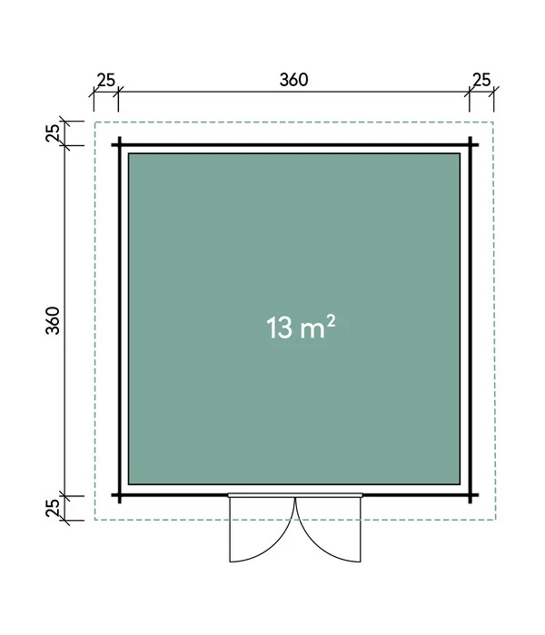 Wolff Finnhaus Gartenhaus Malmö 44-B 5 Wolff Finnhaus Gartenhaus Malmö 44-B - Image 3