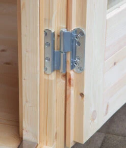 Wolff Finnhaus Gartenhaus Trondheim 70-D, Inkl. Lounge 300 Links, Ca. B770/H256/T450 Cm -Günstig Gartenbedarf 6931653 WE DE 009 FinnhausTr70DTuer