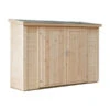 Wolff Finnhaus Premium Geräteschrank 20-C, Ca. B260/H178/T103 Cm -Günstig Gartenbedarf 6932131 WE FS 001 FinnhausPremiumGeraeteschrank