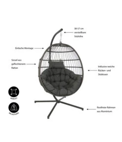 Sungörl Hängesessel Folt Meran -Günstig Gartenbedarf 6935118 WE IG 001 HaengesesselFoltMeran