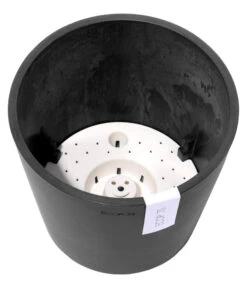 Ecopots Kunststoff-Topf Amsterdam Mit Wassersystem, Rund -Günstig Gartenbedarf 6949937 6949945 6949952 6949960 WE DE 001 EcopotsKunststoffTopfAmsterdammitWassersystemrunddunkelgrau