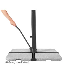 Schneider Ampelschirm Rhodos Smart, Quadratisch, Ca. B300/T300 Cm -Günstig Gartenbedarf 6953384 WE DE 007 SchneiderAmpelschirmRhodosSmartnatur