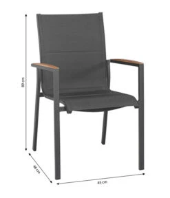 Tierra Outdoor Stapelstuhl Foxx -Günstig Gartenbedarf 6957492 WE BG 001 Stapelstuhlfoxx