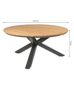 Tierra Outdoor Gartentisch Orbital, Ca. Ø120/H73,5 Cm -Günstig Gartenbedarf 6958367 WE BG 001 GartentischOrbital