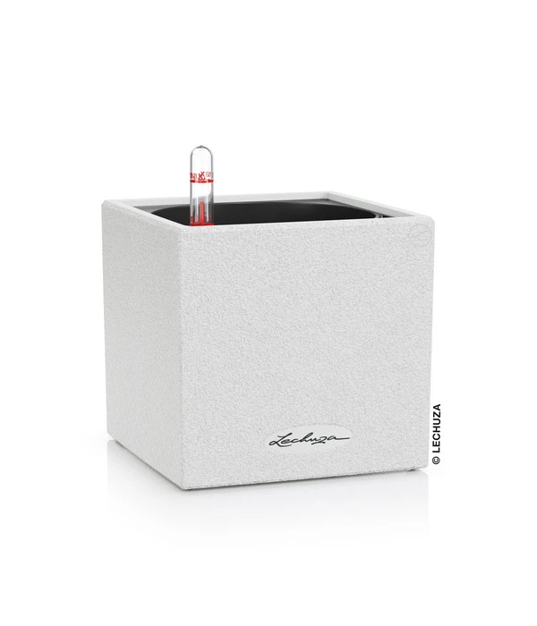 LECHUZA® Kunststoff-Topf Canto Stone, Eckig, Ca. B14/H13,5/T14 Cm 3 LECHUZA® Kunststoff-Topf Canto Stone, Eckig, Ca. B14/H13,5/T14 Cm