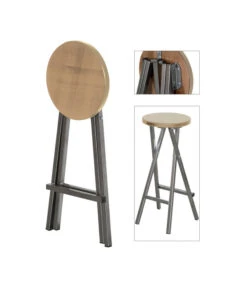 Fun Star Barhocker, Ca. H82 Cm -Günstig Gartenbedarf 6982896 WE DE 003 BarhockerStahlHolz