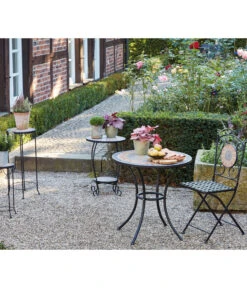 Siena Garden Blumenständer Prato, Ca. Ø40/H60,5 Cm -Günstig Gartenbedarf 6986608 WE MO 001 AlcoBlumenstaenderPrato