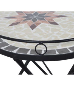 Siena Garden Mosaikserviertisch Stella, Ca. B68/H60/T41 Cm -Günstig Gartenbedarf 6986624 WE DE 001 StellaServiertisch68x41x60cm