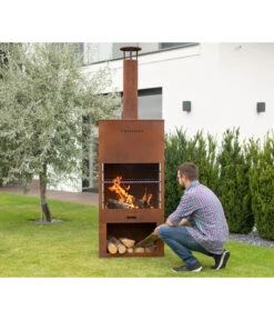 Westmann Grillkamin, Ca. B41/H229/T70 Cm -Günstig Gartenbedarf 6992267 WE MO 003 GrillkaminTerrassenofen