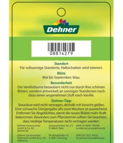 Vanilleblume 11 Vanilleblume -Günstig Gartenbedarf 8814279 Vanilleblume Etikett 2