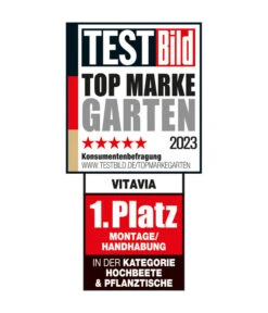 Vitavia Hochbeet Faunus 1 -Günstig Gartenbedarf Siegel VitaviaHochbeeteundPflanztische